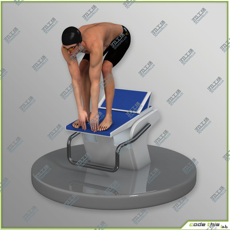 images/goods_img/202104022/Male And Female Swimmer CG 3D model/4.jpg